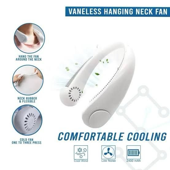 Vaneless Hanging Neck Fan