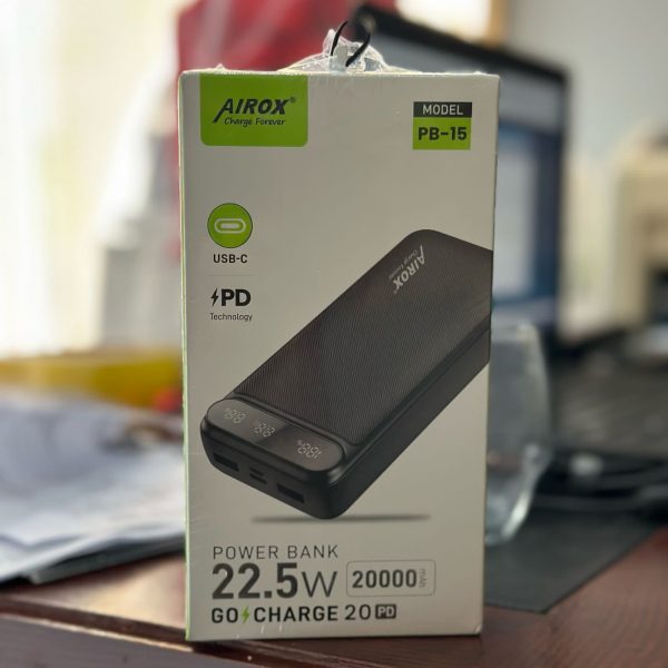 PB15 22.5w 20000MAH Airox Powerbank