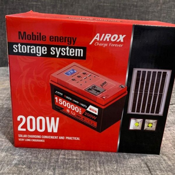 200W Airox Mobile Energy Storage System