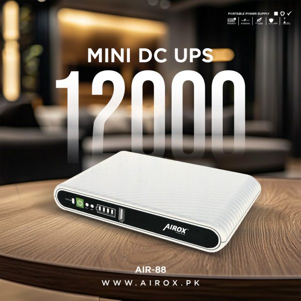 Mini DC UpS Airox 12000 MAH