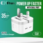 AD60 35w Pd Dual Port Adapter Detail-No Paking
