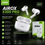 X300 AirPods Pro Airox : Premium Quality, 5.0 Version, Extended Battery