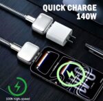 140w Smart Auto Disconnect Type-c Adapter Full Charge Power-off Overcharge Prevention Battery protection for All - Image 2